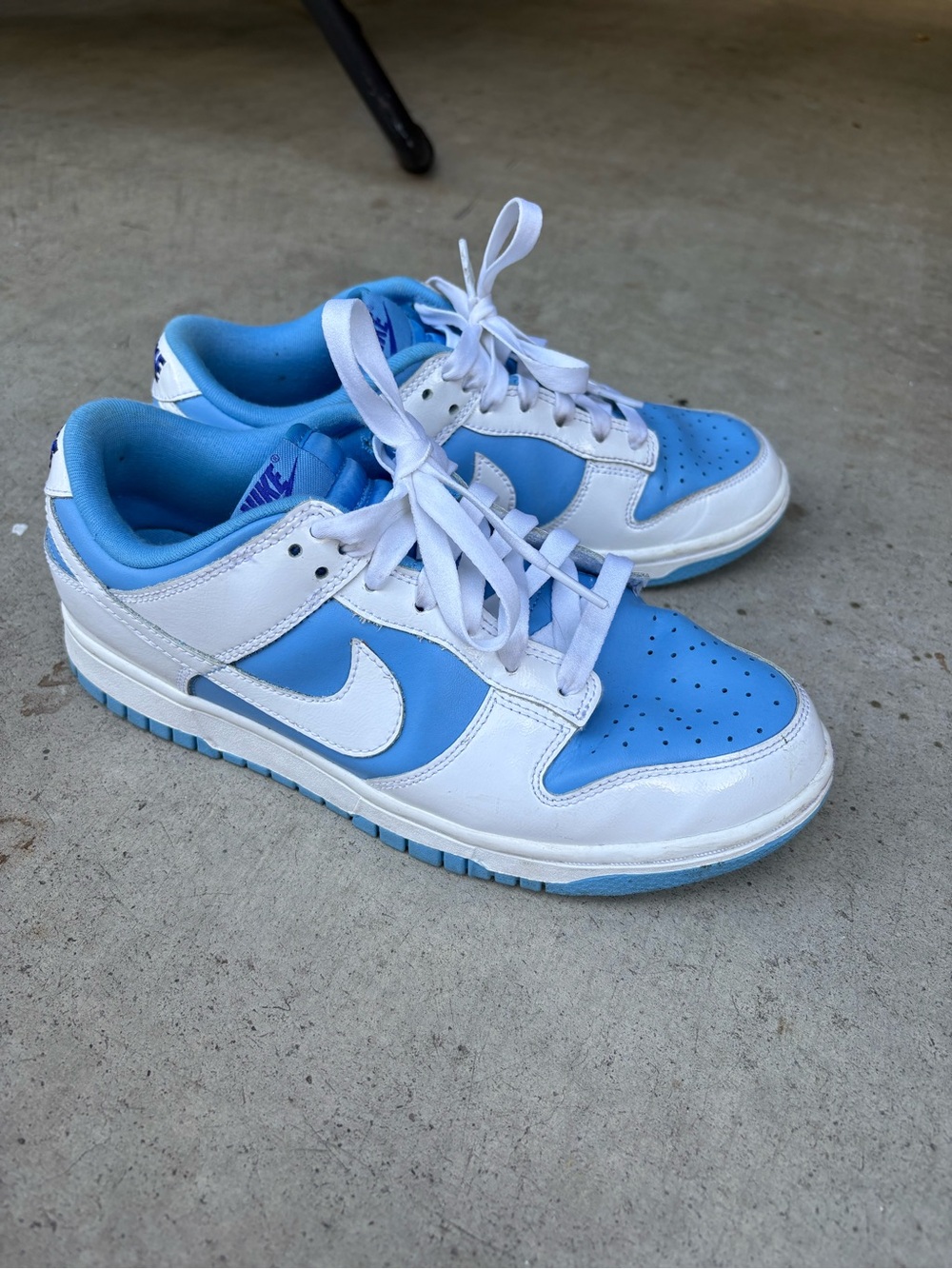 Nike Patent Reverse UNC Low-Top Dunks